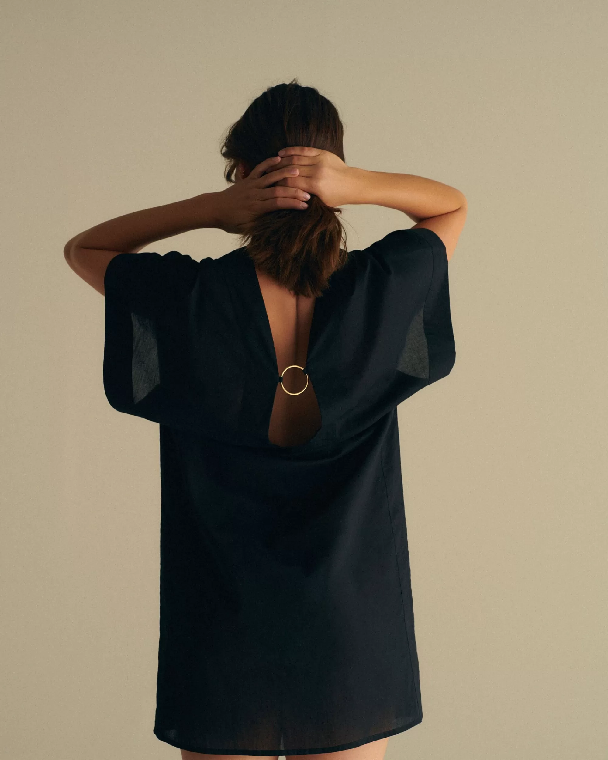 LIVY ROBE CABRILLO STONE< Beachwear | Robes